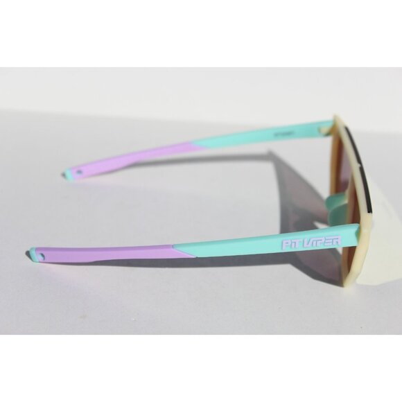 PIT VIPER The Passion Showroom Sunglasses Blue/White/Purple/Pink Revo NEW - Picture 5 of 11